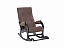 Кресло-качалка Модель 707 Венге, ткань V 23, ткань велюр - миниатюра
