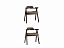 Стул обеденный Stool Group OLAV Кофейный (2 шт.), ткань - миниатюра