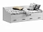 Вега NEW Кровать с ящиками, ЛДСП - миниатюра
