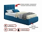 Мягкая кровать Selesta 900 синяя с ортопед.основанием с матрасом PROMO B COCOS - фото №4
