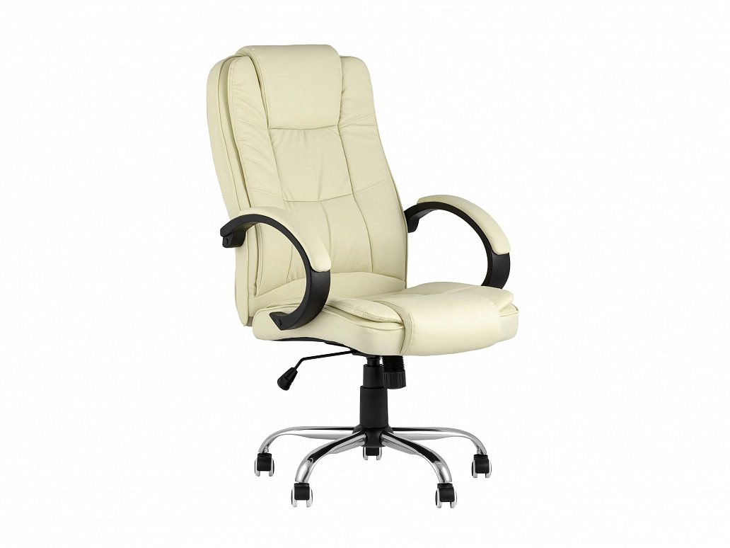 Кресло руководителя Stool Group TopChairs Atlant Бежевый - фото №1