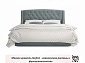 Мягкая кровать "Stefani" 1800 серая с ортопед. основанием с матрасом PROMO B COCOS - фото №8
