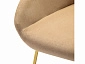 Кресло Kent Diag beige/Линк золото - фото №7