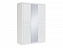 Амели Мод. 6 Шкаф трехдверный, Дуб Харбор белый, Белый,  - миниатюра