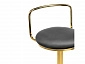 Lusia dark gray  / gold Барный стул - фото №9