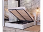 Мягкая кровать "Stefani" 1800 беж с подъемным механизмом - фото №8