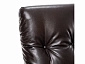 Кресло для отдыха Модель 61 Венге текстура, к/з Varana DK-BROWN - фото №7