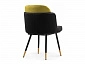 Penelopa black / hakki /  black / gold Стул на металлокаркасе - фото №6