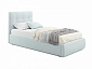Мягкая кровать Selesta 900 мята пастель с подъемным механизмом - фото №2