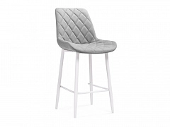 Баодин К Б/К светло-серый / белый Барный стул - фото №1, Woodville13464