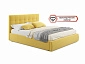 Мягкая кровать "Selesta" 1800 желтая с ортопед.основанием с матрасом PROMO B COCOS - фото №6