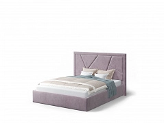 Кровать с подъемным механизмом Индиго 140х200, лиловый - фото №1