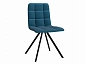 Мягкий стул Turin синий - фото №2