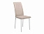 Стул DikLine 272 B03 BEIGE, ножки белые, микровелюр - миниатюра