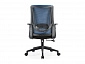 Кресло офисное,вращающееся LJ-2201В BLUE+BLACK (610*500*1070), LJ-2201В BLUE+BLACK ИМП - фото №5