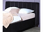 Мягкая кровать Betsi 1600 темная с подъемным механизмом и матрасом ГОСТ - фото №8