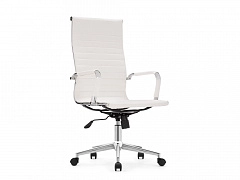 Reus pu white / chrome Компьютерное кресло - фото №1