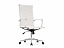 Reus pu white / chrome Компьютерное кресло, экокожа - миниатюра