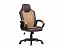 Kadis коричневое / бежевое Компьютерное кресло, искусственная кожа - миниатюра
