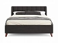 Мягкая кровать Betsi 1600 шоколад с подъемным механизмом - фото №7