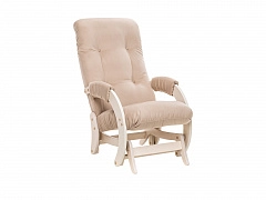 Кресло-качалка Модель 68 (Leset Футура) Дуб беленый, ткань V 18 - фото №1