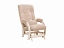Кресло-качалка Модель 68 (Leset Футура) Дуб беленый, ткань V 18, ткань велюр - миниатюра