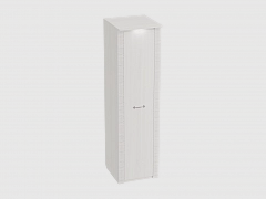 Элана спальня Шкаф 1-дверный, бодега (Бодега белая) - фото №1, mdm48240-92726