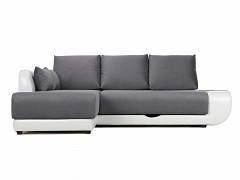 Угловой диван с независимым пружинным блоком Поло LUX НПБ (Нью-Йорк) Левый - фото №1, 5006000010069
