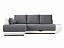 Угловой диван с независимым пружинным блоком Поло LUX НПБ (Нью-Йорк) Левый, искусственная кожа, микровелюр - миниатюра