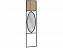 Панель для прихожей с зеркалом Loft Дуб Натур, стальная труба - миниатюра