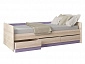Кровать с ящиками Индиго (80х200) - фото №3