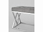 Банкетка-скамейка Stool Group ИНСИГНИЯ Вельвет серый/Сталь серебро  - фото №7