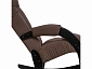 Кресло-качалка Модель 67 Венге, ткань V 23 - фото №6