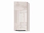 Шкаф навесной торцевой 30 х 72 см Калипсо, крем бежевый глянец - миниатюра
