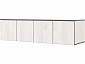 Норд Шкаф 4-х створчатый 1600 + Норд Антресоль к шкафу (1600) (Дуб Крафт белый) - фото №11