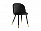 Миано black / gold Обеденная группа - фото №10