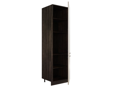 Шкаф П600 с 2-мя дверцами Сиэль Инь ДБК/АТЛ/СЕР Ф46 - фото №1, 888_ММК-00015579