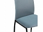 Tod light blue / black Стул на металлокаркасе - фото №10