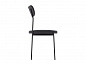 Комплект стульев Стивен (2 шт), черный велюр графитовый - фото №6
