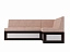Кухонный угловой диван Нойс Правый (117х187), микровельвет - миниатюра