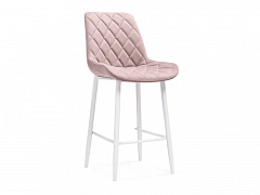 Баодин К Б/К розовый / белый Барный стул - фото №1