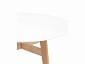 Стол STOOL GROUP Target Circle 90*90 Белый - фото №7