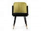Penelopa black / hakki /  black / gold Стул на металлокаркасе - фото №4