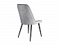 Стул DikLine 325 B22 GREY, ножки черные - фото №5