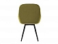 Комплект стульев Сильвер (2 шт), черный велюр желтый - фото №8