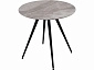 Стол обеденный STOOL GROUP Ники круглый керамика 800 Italian light grey  - фото №3