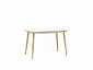 Стол обеденный Stool Group Стокгольм 120 Белый  - фото №2
