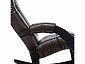 Кресло-качалка Модель 67 Венге, к/з Vegas Lite Amber - фото №6