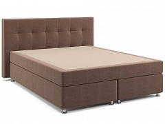Кровать с матрасом и зависимым пружинным блоком Нелли (160х200) Box Spring - фото №1