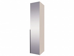 Шкаф 1-дверный с зеркалом Лаура 4 - фото №1, 5500100130170